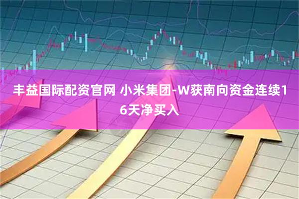 丰益国际配资官网 小米集团-W获南向资金连续16天净买入